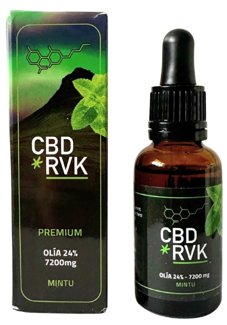 Olej CBD Premium / 24% 7200mg Duży / 30ml / Miętowy